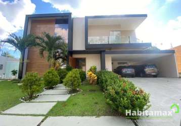 Casa em condomínio para venda, 4 quarto(s),  ponta negra, manaus - ca197