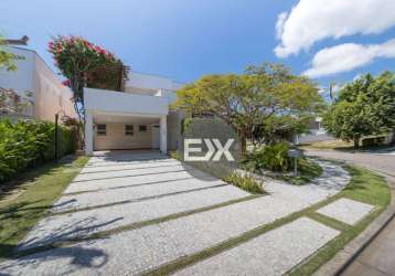 Casa alphaville fortaleza com 5 dormitórios à venda, 368 m² por r$ 3.500.000 - eusébio/ce