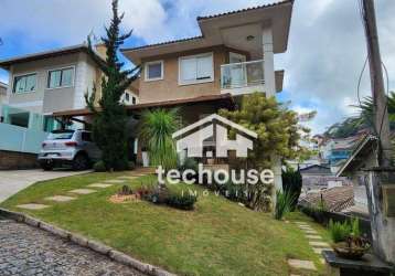 Casa em condomínio à venda na tijuca, em teresópolis