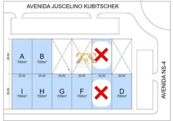 Terreno, 700 m² - 104 sul (acse 1) - palmas/to