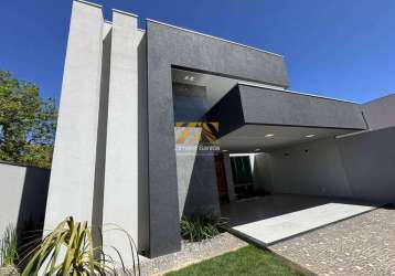 Casa alto padrão, com 4 suítes, 204 m² - 505 sul (arso 52) - palmas/to