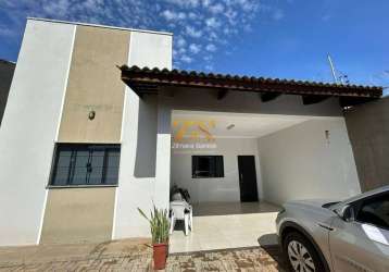 Casa 4/4, sendo 2 suítes, 165 m² - setor bertaville - palmas/to