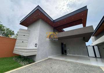 Casa alto padrão, com 4 suítes, 219 m² - 109 sul (arso 14) - condomínio alphaville 1 - palmas/to