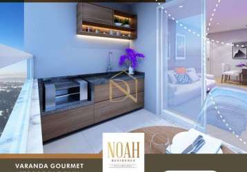 Lançamento noah apartamento 2 dormitórios - 76 e 79m² - vila adyana