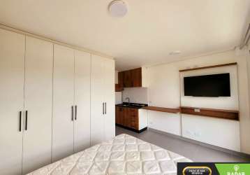 Primeira locação, apartamento studio mobiliado