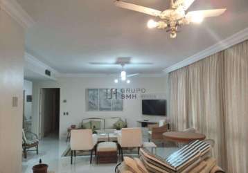 Apartamento com 4 dormitórios à venda, 216 m² por r$ 850.000,00 - praia das pitangueiras - guarujá/sp