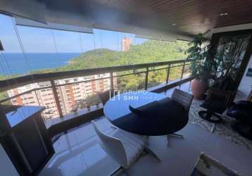 Apartamento com 3 dormitórios, 170 m² - venda por r$ 1.250.000,00 ou aluguel por r$ 9.500,00/mês - sorocotuba - guarujá/sp