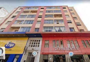 Apartamento com 1 dormitório à venda, 52 m² por r$ 260.000 - centro - são paulo/sp