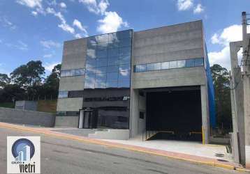 Galpão, 1137 m² - venda por r$ 6.200.000,00 ou aluguel por r$ 37.412,00/mês - parque industrial san josé - cotia/sp