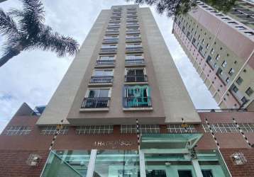 Apartamento mobiliado com 2 dormitórios à venda, 58 m² por r$ 550.000 - novo mundo - curitiba/pr