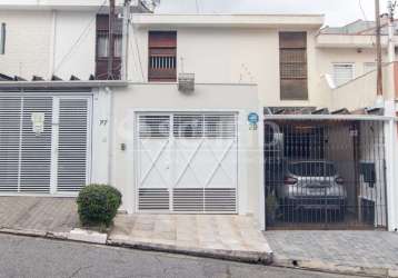 Sobrado com 3 quartos e 3 banheiros à venda, 180 m², no campo belo.