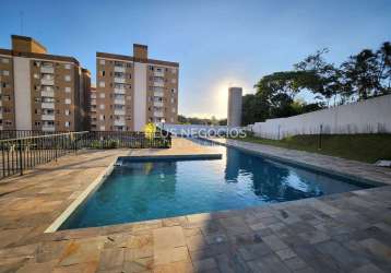 Apartamento 48m² no residencial monterrey, sorocaba - 2 dormitórios, lazer completo e ótima localiz