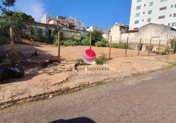 Terreno à venda na rua castelo de lisboa, 124, castelo, belo horizonte por r$ 990.000