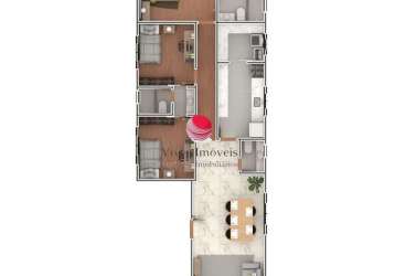 Apartamento com 3 quartos à venda na rua desembargador alarico barroso, 311, ouro preto, belo horizonte por r$ 939.000