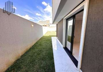 Triplex com 3 dormitórios à venda, 133 m² por r$ 850.000 - iguaçu - araucária/pr