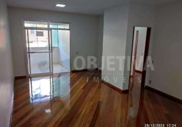 Apartamento para aluguel, 3 quartos, 1 suíte, 3 vagas, santa monica - uberlandia/mg