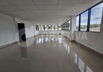 Sala para aluguel, 3 vagas, jardim karaiba - uberlandia/mg