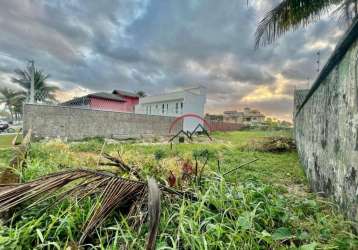 Terreno à venda, 380 m² por r$ 550.000,00 - balneário três marias - peruíbe/sp