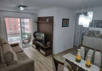 Apartamento com 3 quartos à venda na avenida trindade, 122, bethaville i, barueri, 62 m2 por r$ 650.000