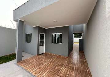 Casa à venda com 3 quartos, 2 banheiros, 2 vagas e 79m² por r$ 350.000,00