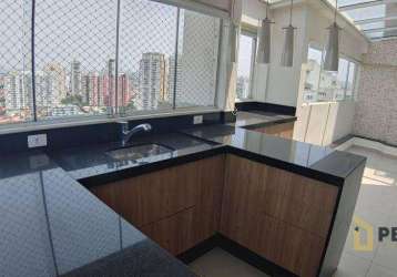 Excelente cobertura reformada, com 160m², em ótima localização - $1.040.000,00 - lauzane paulista/sp