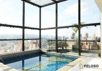 Cobertura com 3 dormitórios à venda, 667 m² por r$ 4.470.000,00 - jardim são paulo(zona norte) - são paulo/sp