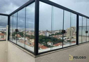 Cobertura com 3 dormitórios à venda, 110 m² por r$ 900.000,00 - jardim sao paulo(zona norte) - são paulo/sp