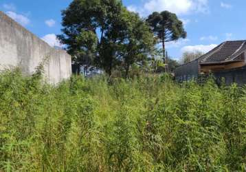 Terreno à venda no bairro santa cândida - curitiba/pr