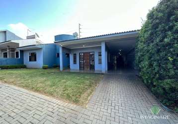 Casa com 1 suíte + 2 quartos à venda, 240 m² por r$ 1.380.000 - gramado - cascavel/pr