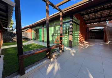 Casa com 4 dormitórios à venda, 230 m² por r$ 590.000 - balneário são pedro - são pedro da aldeia/rj