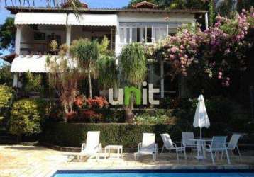 Casa com 5 dormitórios à venda por r$ 2.630.000,00 - santo antônio - niterói/rj