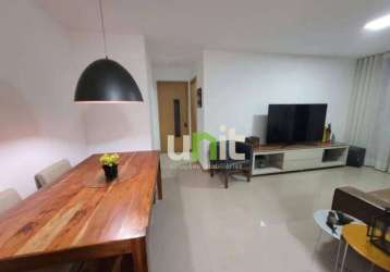 Apartamento com 2 dormitórios à venda, 76 m² por r$ 570.000,00 - santa rosa - niterói/rj