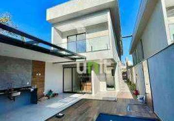 Casa com 4 dormitórios à venda, 220 m² por r$ 1.275.000,00 - piratininga - niterói/rj