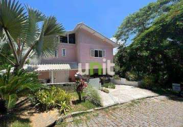 Casa com 4 dormitórios à venda por r$ 1.300.000,00 - sape - niterói/rj