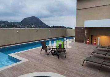 Apartamento com 2 dormitórios à venda, 68 m² por r$ 500.000,00 - largo da batalha - niterói/rj