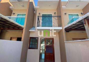 Casa com 2 dormitórios à venda, 61 m² por r$ 220.000 - laranjal - são gonçalo/rj