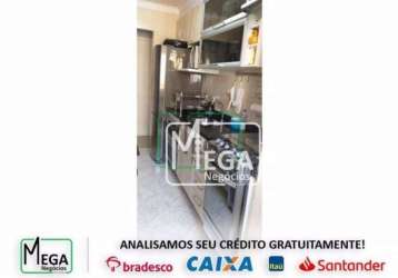 Apartamento residencial à venda, jardim são luiz, jandira - ap0047.