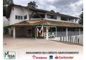 Chácara à venda, 1300 m² por r$ 1.500.000,00 - parque jaguari (fazendinha) - santana de parnaíba/sp