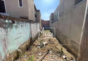 Terreno à venda, 150 m² por r$ 245.000 - vila esmeralda - jandira/sp