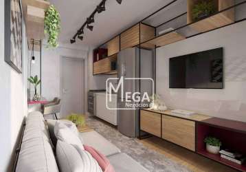 Apartamento garden à venda, 50 m² por r$ 450.000,00 - campos elíseos - são paulo/sp