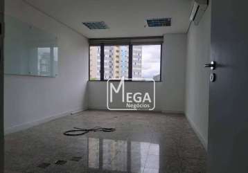 Sala à venda, 121 m² por r$ 880.000,00 - santo amaro - são paulo/sp