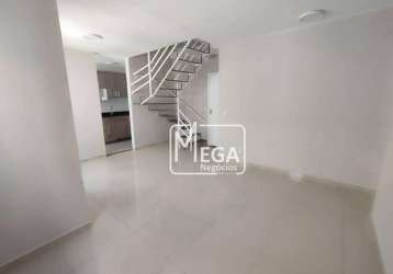 Apartamento duplex com 3 dormitórios à venda, 87 m² por r$ 369.000 - jandira/sp