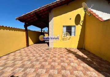 Casa com 3 quartos à venda na av. monteiro lobato, 10.374, balneário itaguaí, mongaguá, 70 m2 por r$ 270.000