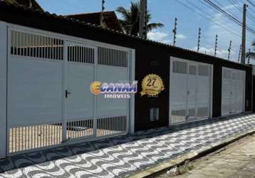 Casa com 3 quartos à venda na av. monteiro lobato, 10.374, vila seabra, mongaguá, 78 m2 por r$ 370.000