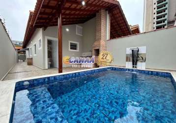 Casa com 2 quartos à venda na av. monteiro lobato, 10.374, balneario santa eugenia, mongaguá, 84 m2 por r$ 470.000