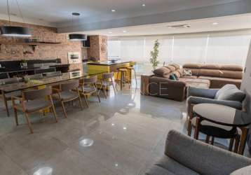 Apartamento 187 m² mobiliado para locação com  03 suítes,  06 vagas  no tatuapé