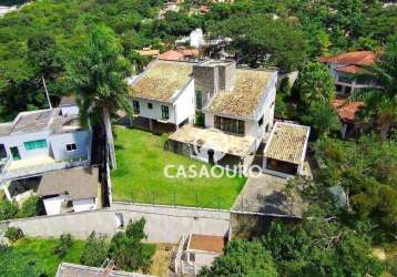 Casa com 5 quartos à venda, 590 m² por r$ 2.440.000 - le cottage - nova lima/mg