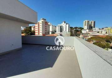 Cobertura com 4 quartos à venda, 166 m²  - união - belo horizonte/mg