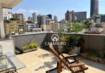 Cobertura com 3 quartos à venda, 120 m²  - serra - belo horizonte/mg