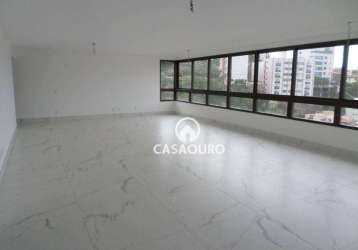 Apartamento com 4 suítes à venda, 186 m²  - santa lúcia - belo horizonte/mg